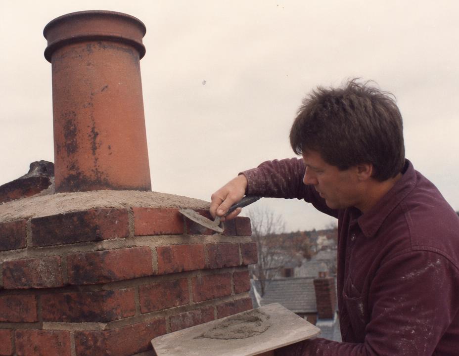 Noble Chimney technician — Chimney & Masonry Repair