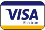 We accept Visa Electron